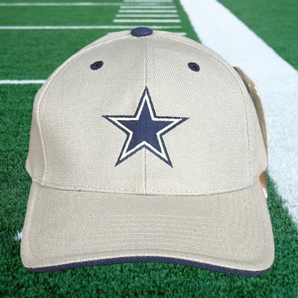 NWT American Needle Dallas Cowboys Gray Blue Wool Embroidered Snapback Hat Cap